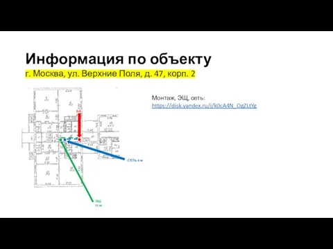 Информация по объекту г. Москва, ул. Верхние Поля, д. 47, корп. 2