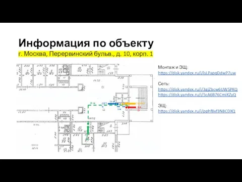 Информация по объекту г. Москва, Перервинский бульв., д. 10, корп. 1 БАО