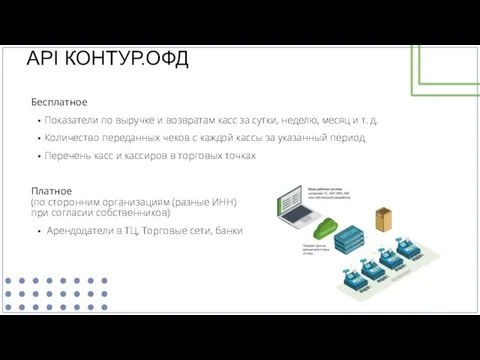 Бесплатное Показатели по выручке и возвратам касс за сутки, неделю, месяц и