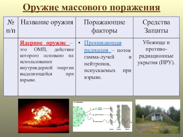 Оружие массового поражения