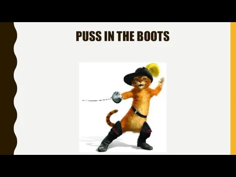 PUSS IN THE BOOTS