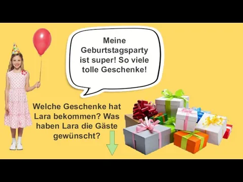 Meine Geburtstagsparty ist super! So viele tolle Geschenke! Welche Geschenke hat Lara