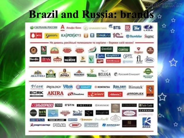 Brazil and Russia: brands