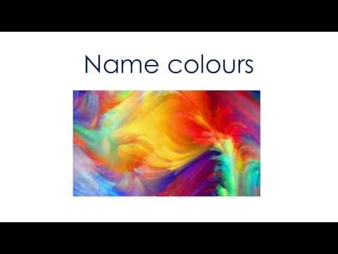 Name colours