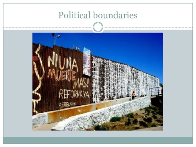 Political boundaries