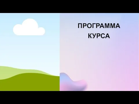 ПРОГРАММА КУРСА