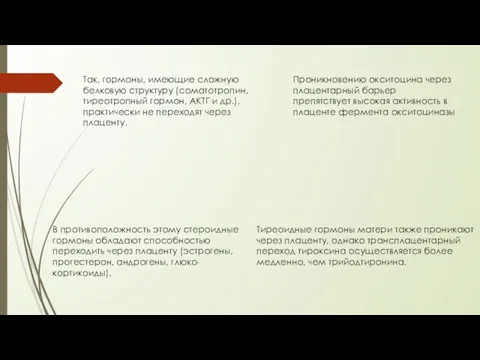 Так, гормоны, имеющие сложную белковую структуру (соматотропин, тиреотропный гормон, АКТГ и др.),