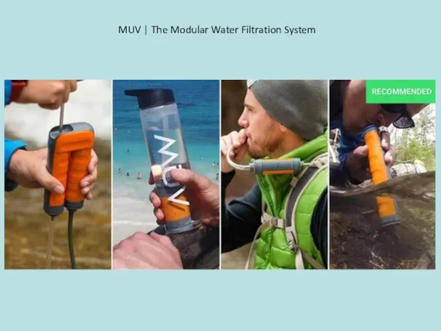 MUV | The Modular Water Filtration System