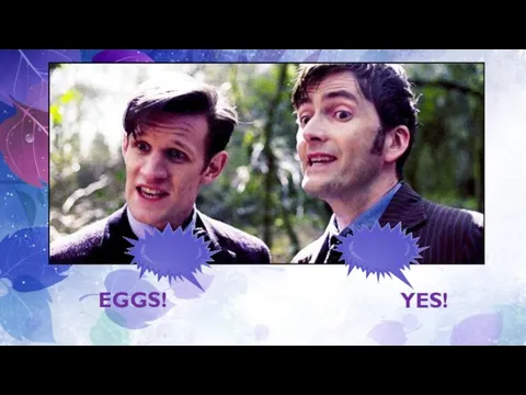 EGGS! YES!