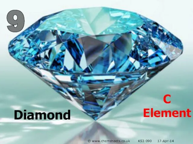 9 Diamond C Element © www.chemsheets.co.uk KS3 090 17-Apr-14