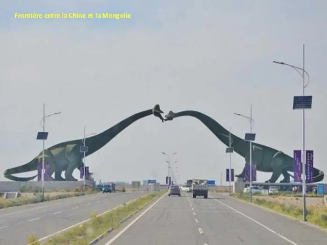 Frontière entre la Chine et la Mongolie