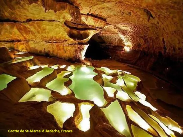 Grotte de St-Marcel d'Ardeche, France