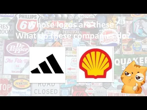 Whose logos are these? What do these companies do?