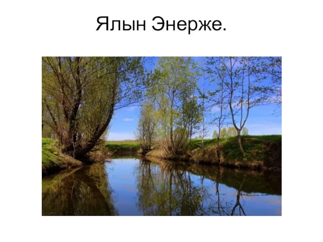 Ялын Энерже.