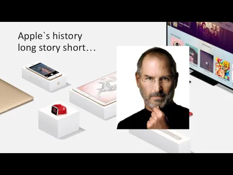 Apple`s history long story short…