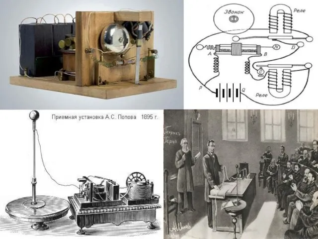 А.С.ПОПОВ русский физик и электротехник, профессор, изобретатель, статский советник (1901), Почётный инженер-электрик