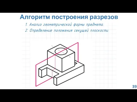 Алгоритм построения разрезов 39