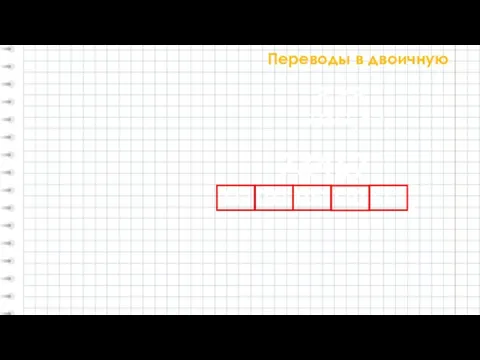 Переводы в двоичную 734678 = ?2 А8 = А2 011 111 2 73467 100 110 111