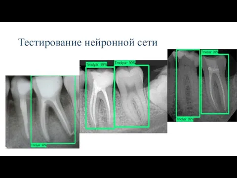 Тестирование нейронной сети