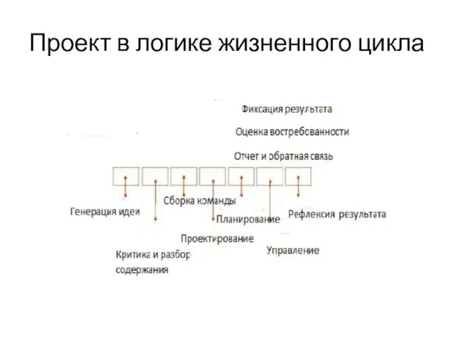 Проект в логике жизненного цикла