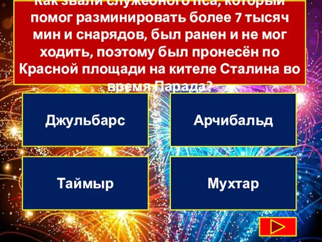 Как звали служебного пса, который помог разминировать более 7 тысяч мин и