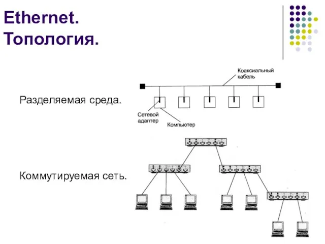 Ethernet. Топология. Разделяемая среда. Коммутируемая сеть. кафедра ЮНЕСКО по НИТ