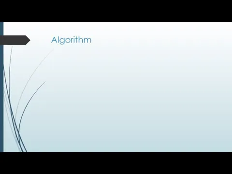 Algorithm