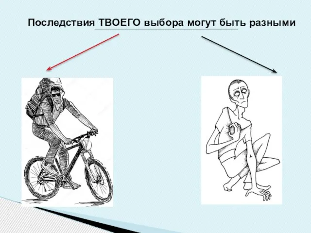 Последствия ТВОЕГО выбора могут быть разными