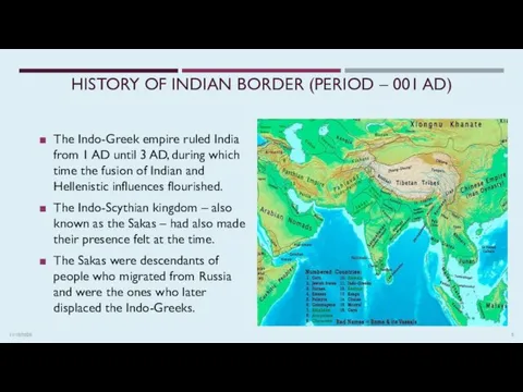 11/13/2020 The Indo-Greek empire ruled India from 1 AD until 3 AD,