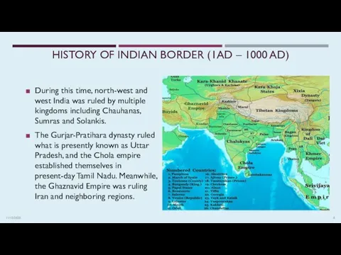 11/13/2020 During this time, north-west and west India was ruled by multiple