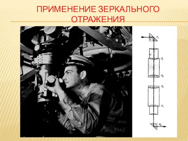 ПРИМЕНЕНИЕ ЗЕРКАЛЬНОГО ОТРАЖЕНИЯ