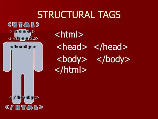 STRUCTURAL TAGS