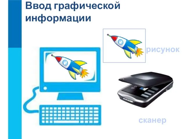 Ввод графической информации рисунок сканер