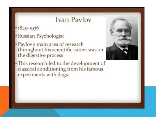 IVAN PAVLOV