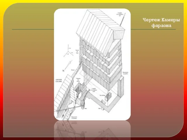 Чертеж Камеры фараона