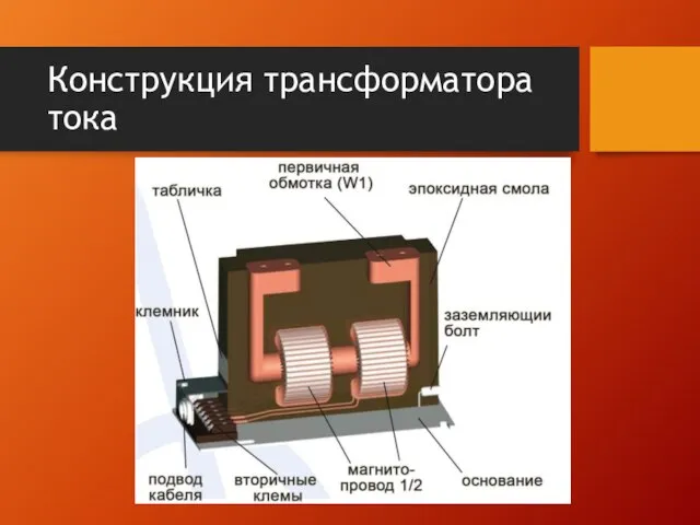 Конструкция трансформатора тока