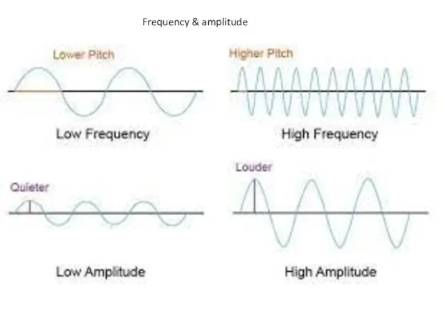 Frequency & amplitude