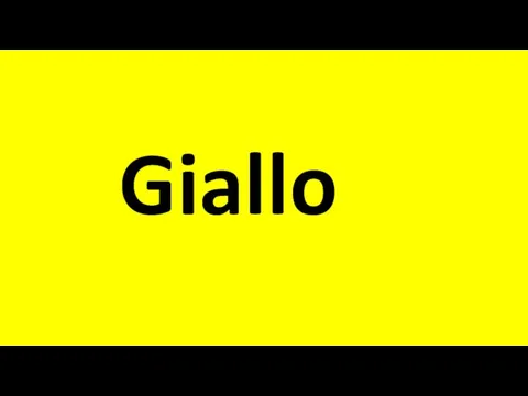 Giallo