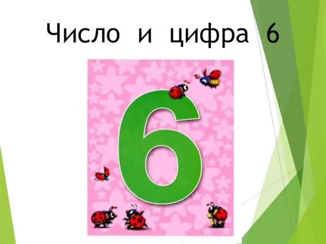 Число и цифра 6