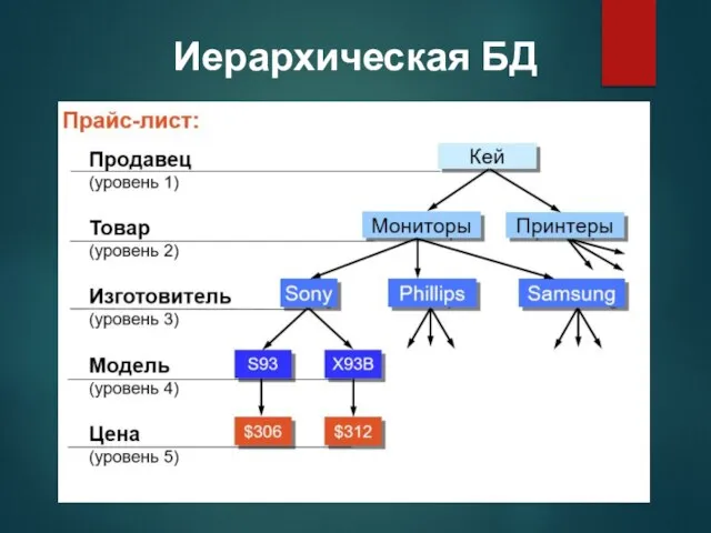 Иерархическая БД