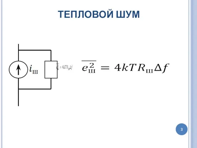 ТЕПЛОВОЙ ШУМ