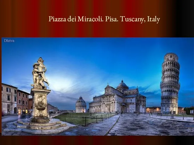 Piazza dei Miracoli. Pisa. Tuscany, Italy