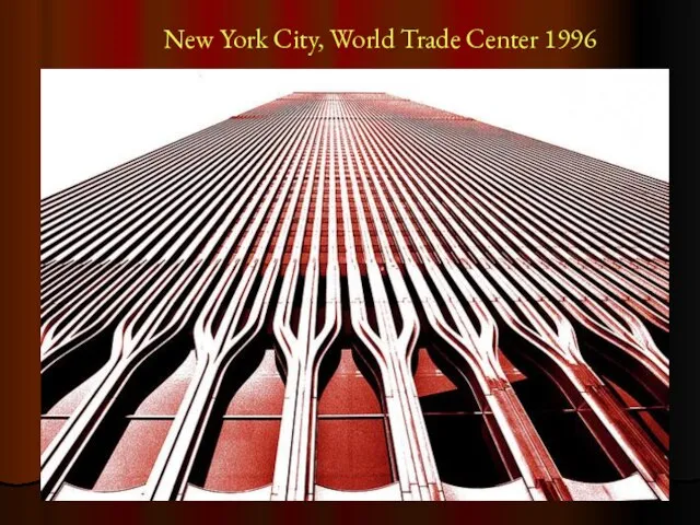 New York City, World Trade Center 1996