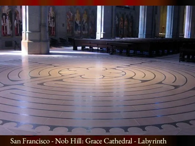 San Francisco - Nob Hill: Grace Cathedral - Labyrinth