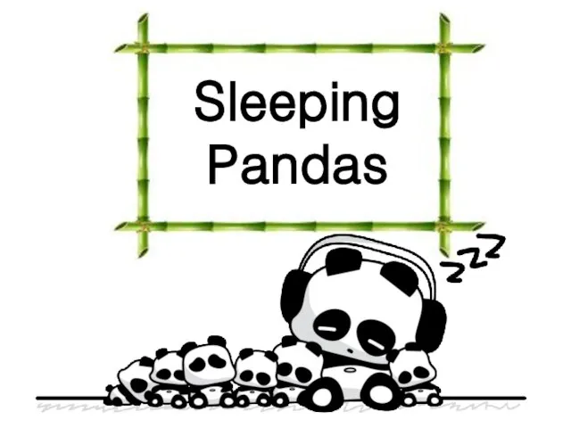 Sleeping Pandas