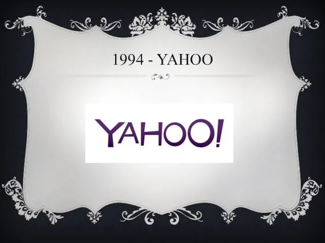 1994 - YAHOO