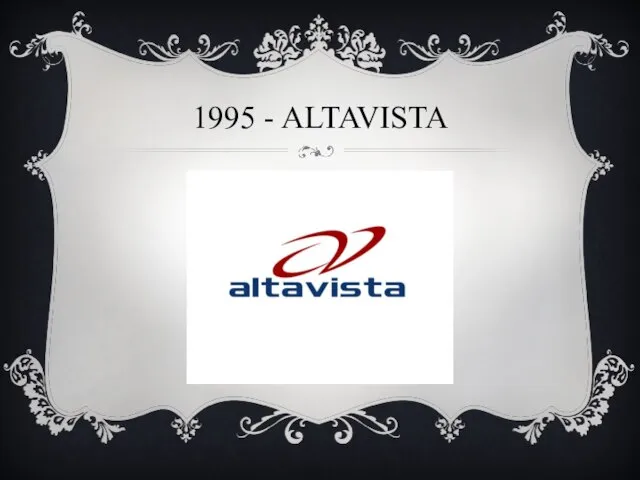 1995 - ALTAVISTA