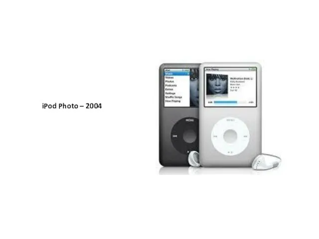 iPod Photo – 2004