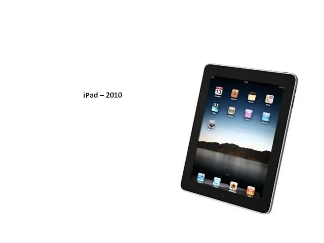 iPad – 2010