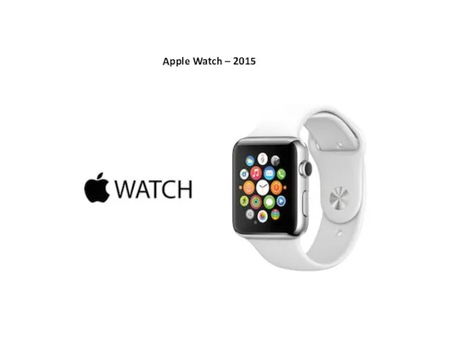 Apple Watch – 2015